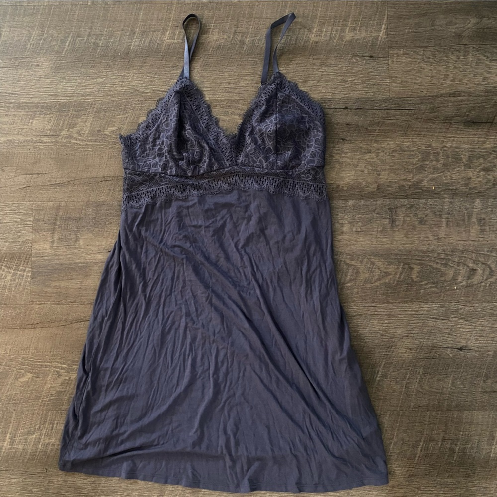Elegant Lace-Trimmed sleep/lingerie top